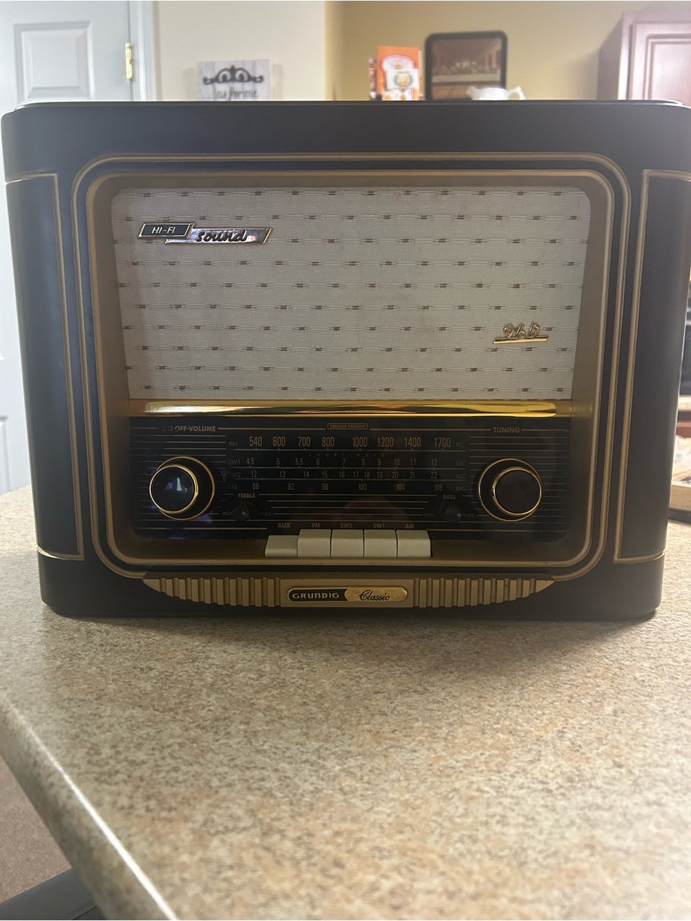 Pristine Grundig Classic 960
Anniversary Radio | AM/FM/ SW